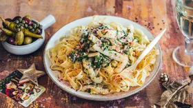 Рецепты для постного меню с вином белым