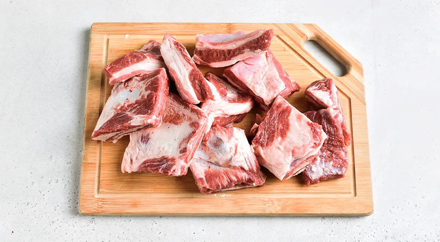 Хашлама из говядины с картошкой