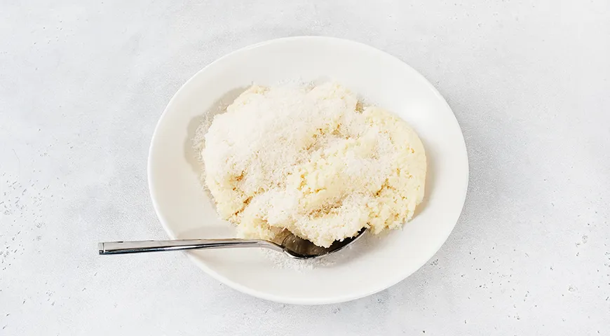 Шоколадно-кокосовые брауни