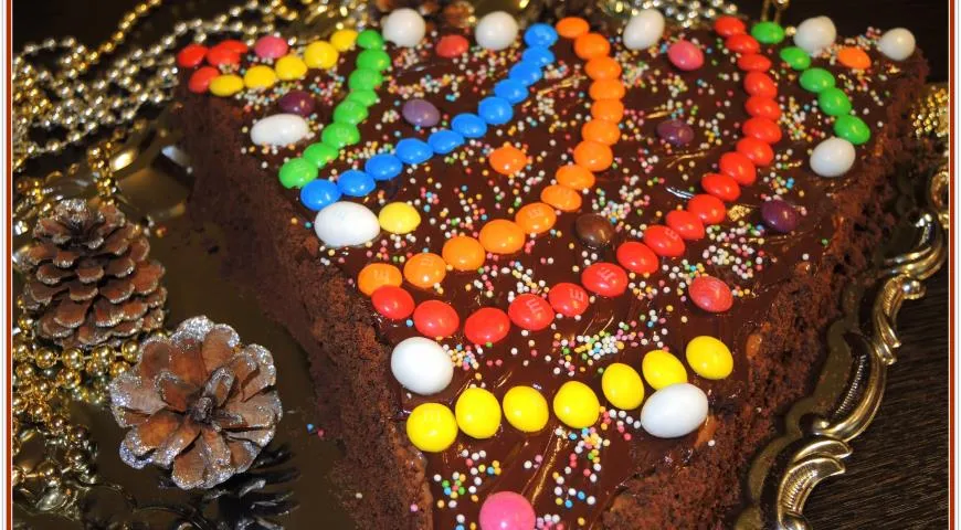 Рецепт шоколадного торта "Ёлочка"