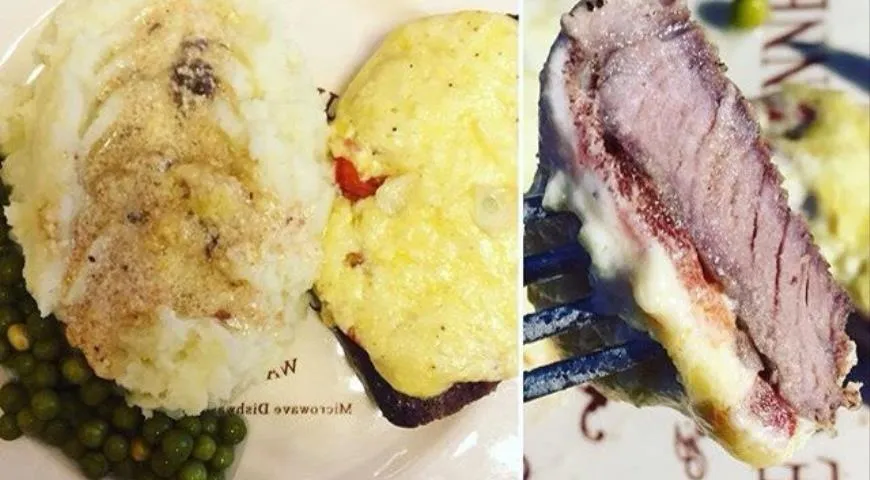 Мясо по-французски с сыром