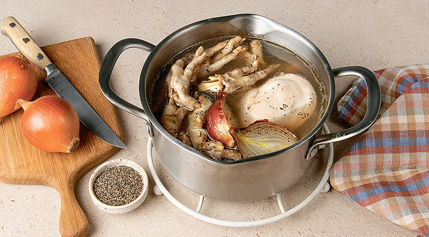 Супы с потрохами (печень, почки, сердечки, желудочки)