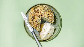 Рецепты с чесноком, молочной продукцией и нутом