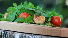 Рецепты с мёдом, соусами и креветками