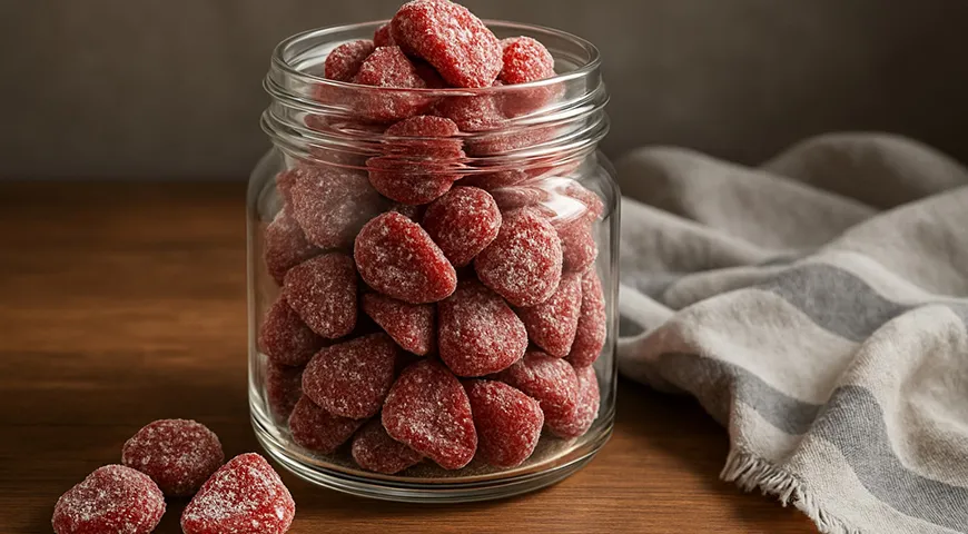 Цукаты из клубники