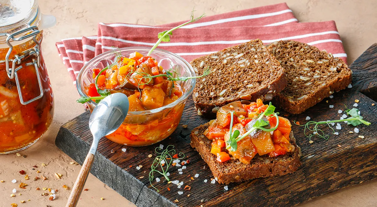 Рецепт салата анкл бенс из баклажанов на зиму с добавлением уксуса столового 9%