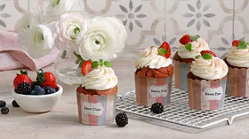 Капкейки с кисломолочными продуктами