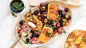 Рецепты с приправами, хлебом и рассольными сырами