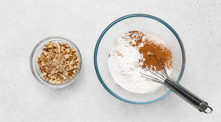 Кекс с морковью