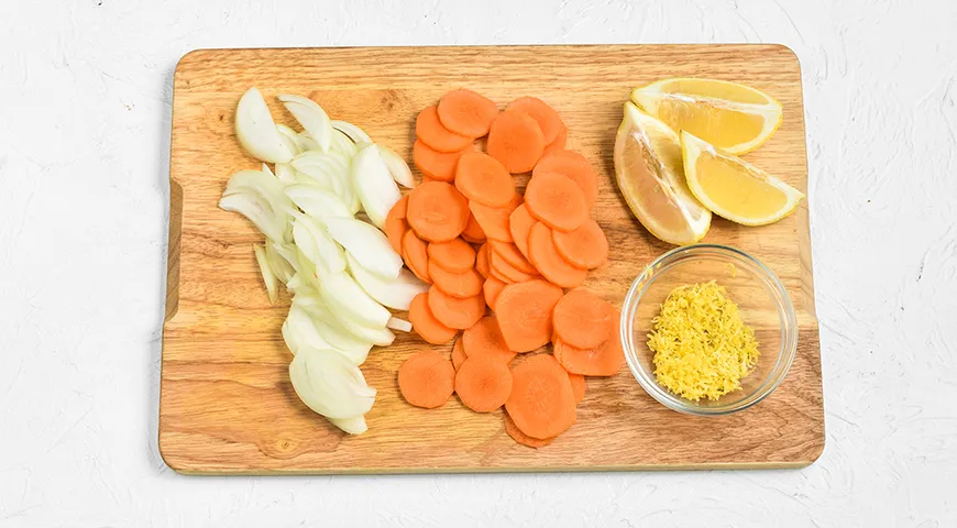 Окунь, запеченный в фольге