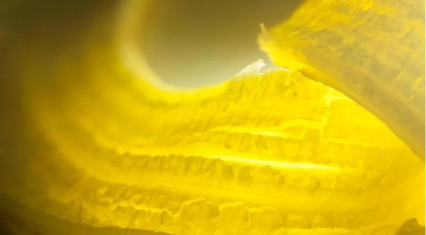 Макросъёмка банановой кожуры