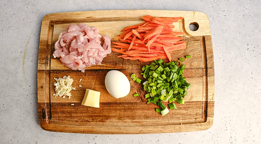 Рамен с курицей