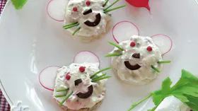 Холодные закуски с редисом