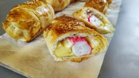 Рецепты с мукой, яйцом куриным и морепродуктами