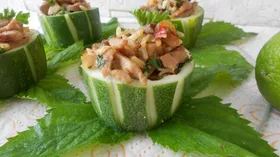 Рецепты с крупой, огурцом и соей