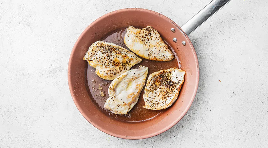 Паста «Альфредо» с курицей