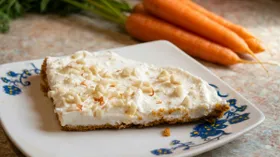 Чизкейк на морковной основе