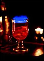 "Пылающий" лимонный чай