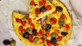 Рецепты на обед с фокаччей и овощами