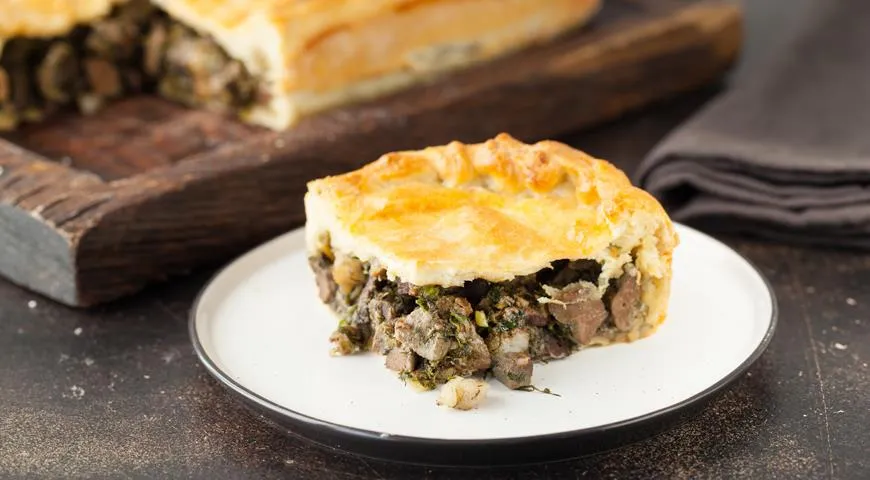 Пирог с ливером