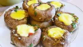 Рецепты с грибами, твёрдыми сырами и лимоном