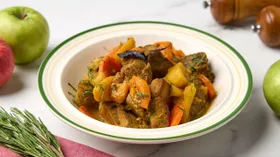 Рагу из бедра индейки с курагой