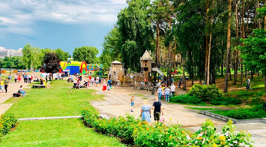 Парк «Алые паруса» в Воронеже