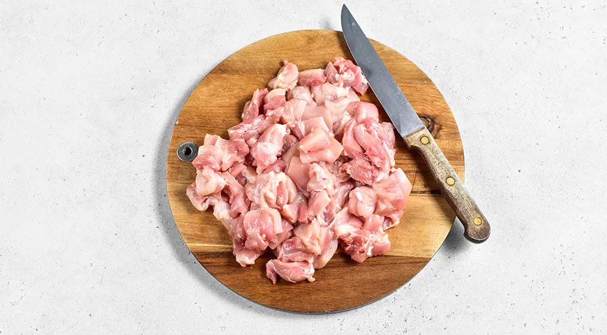 Гороховая каша с курицей