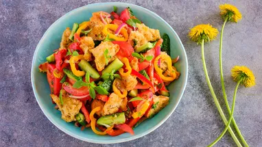 Вкусный летний салат | Простые рецепты с фото