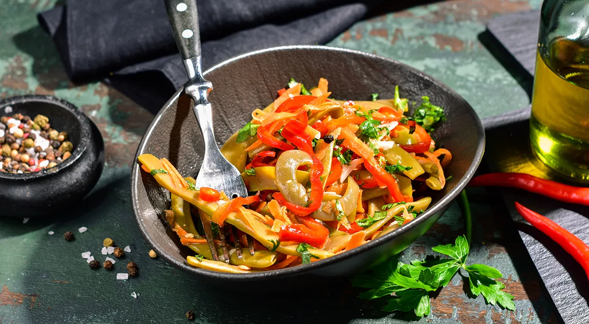 Рецепт турши из стручковой фасоли