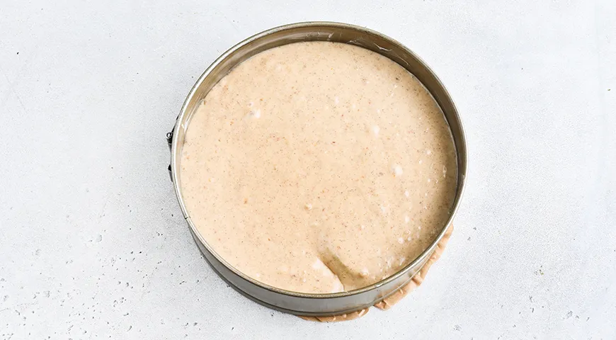 Заливной яблочный пирог