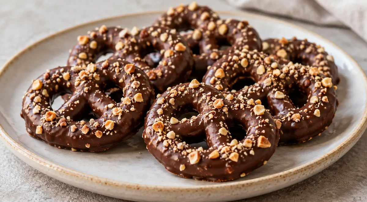 Крендельки шоколадные