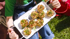 Маффины с овощами