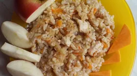 Рецепты с тыквой, крупой и яблоком