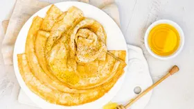 Рецепты с мукой блинной и фруктами