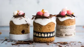 Кулич с ванилью