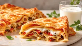 Лазанья из лаваша  