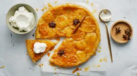 Блюда в духовке с мандарином