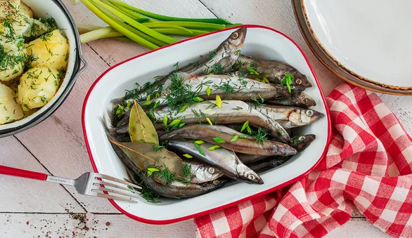 Мойва пряного посола