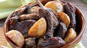 Рецепты с уксусом, мясом и картофелем