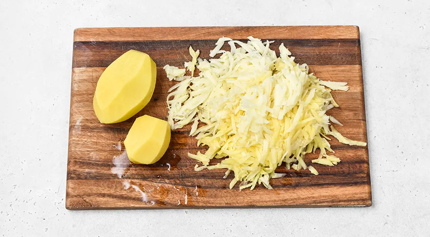 Хашбраун с сыром