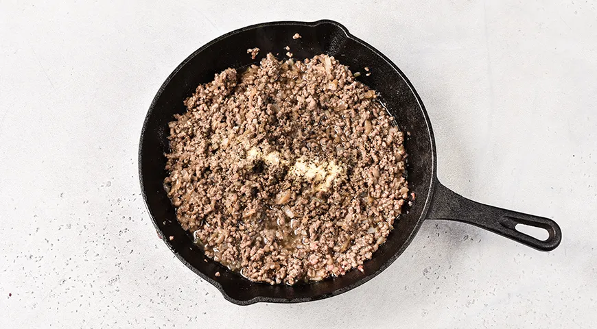 Макаронник с фаршем