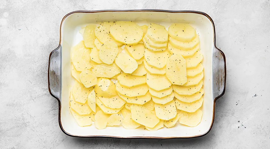 Шашлык с картошкой в духовке