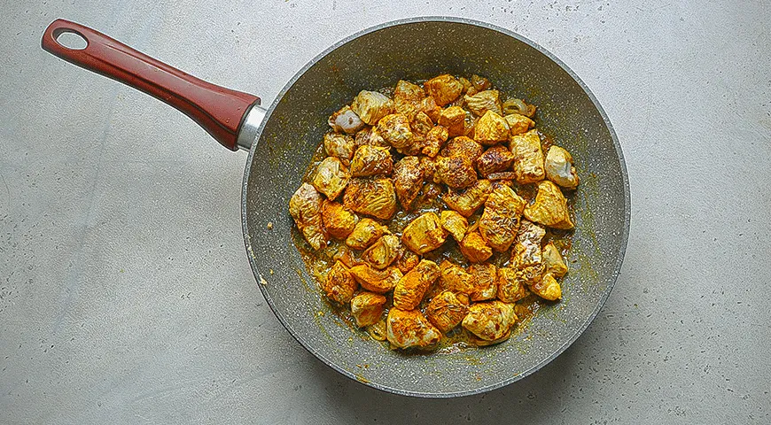 Пилав из гречки с индейкой