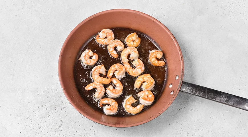 Шаурма с креветками