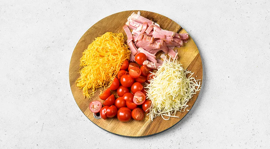 Запеканка из макарон с беконом и сыром