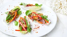 Простые рецепты с баклажаном и бобовыми