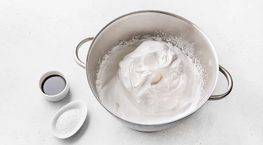 Меренговый рулет без сахара