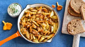 Простые рецепты с молочной продукцией и лисичками
