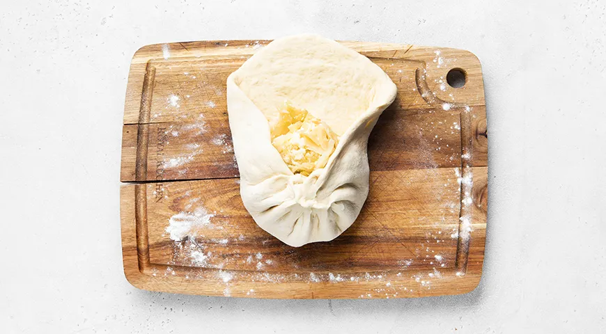 Осетинский пирог с капустой (Кабускаджин)